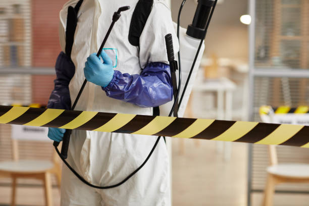 Professional Trauma Scene Cleanup technician working in Troy, NY
